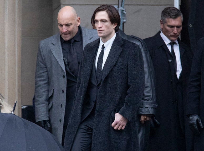 Robert Pattinson, Batman Filming, On Set