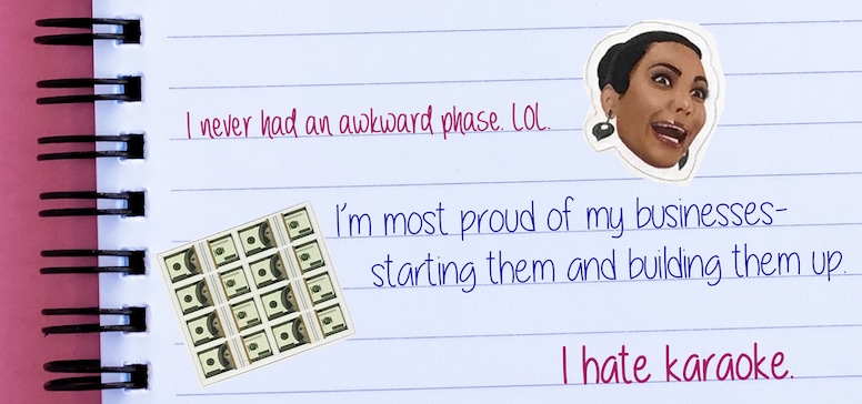 Kim Kardashian, 40 Things