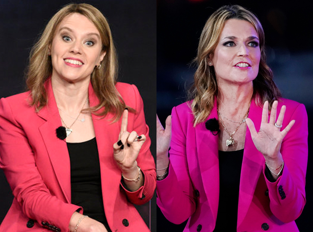How Savannah Guthrie Helped Perfect Kate Mckinnon S Snl Sketch E Online
