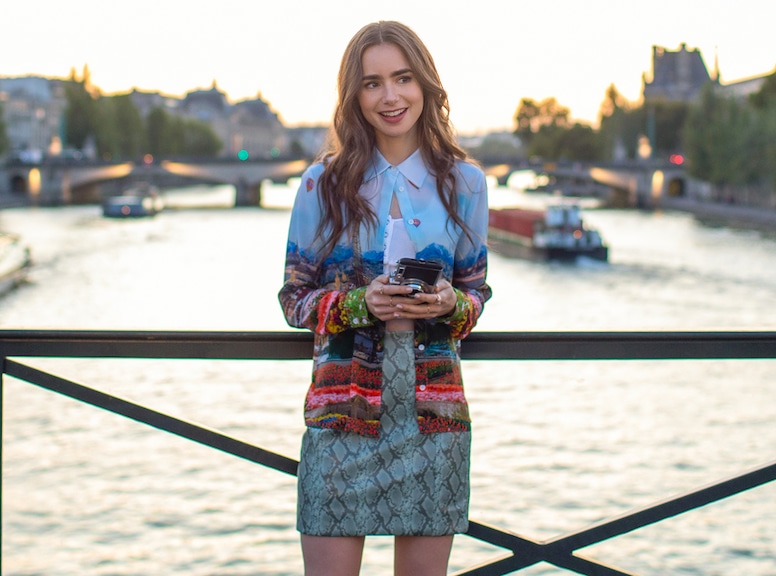 Lily Collins, Emily in Paris, season 1, 2020