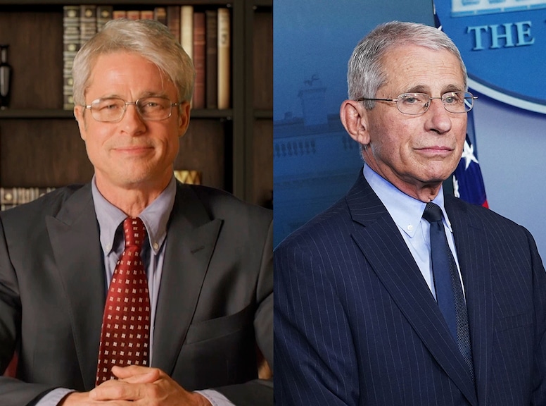 Brad Pitt, Dr. Anthony Fauci, Saturday Night Live, SNL