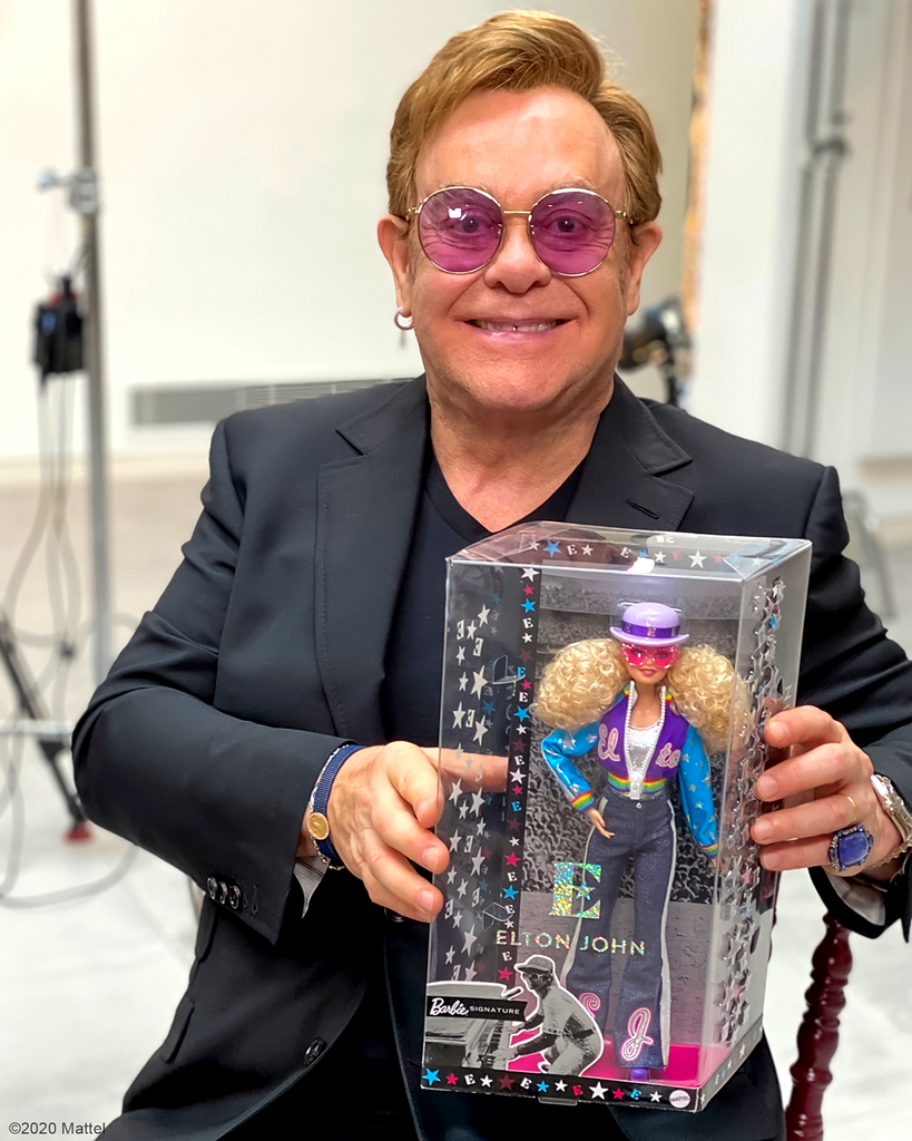 E-Comm: Elton John, Barbie Doll