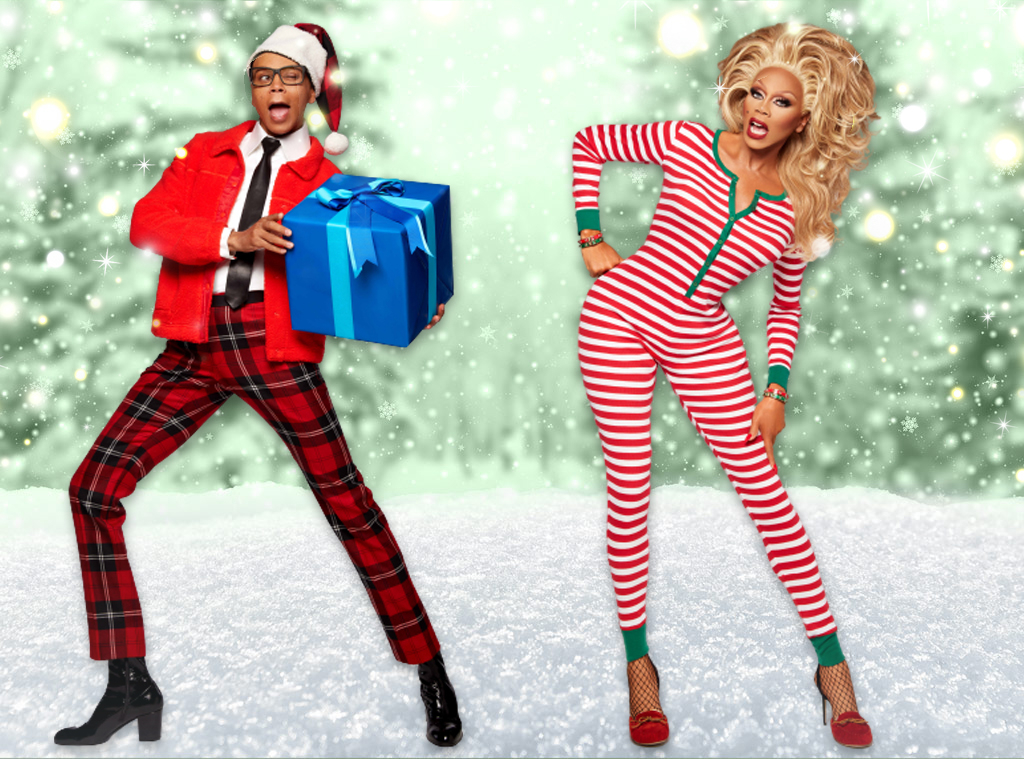 Score Rupaul S Jingle Jammies For The Whole Family At Old Navy E Online