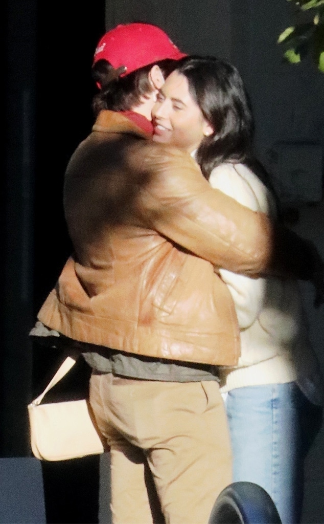 Cole Sprouse, Reina Silva, Hugging, PDA