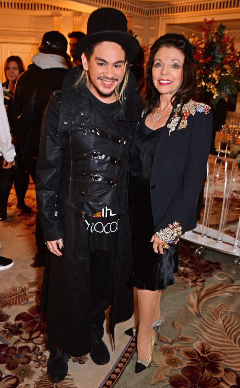 Prince Azim of Brunei, Joan Collins