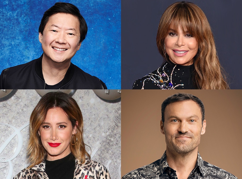 Ken Jeong, Paula Abdul, Ashley Tisdale, Brian Austin Green, The Masked Dancer