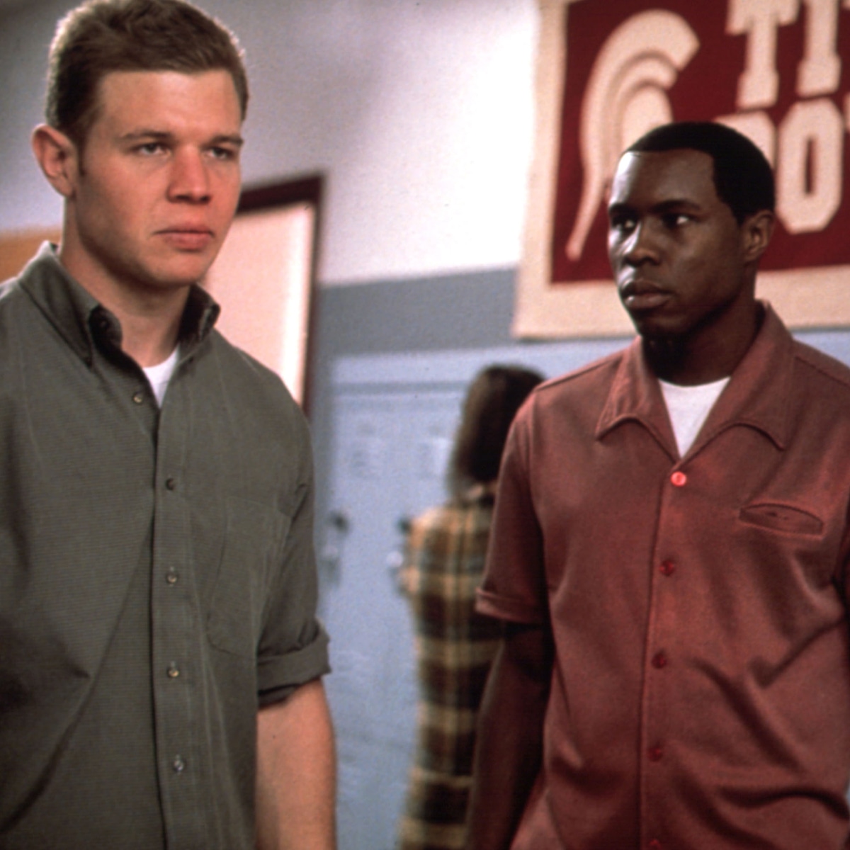 Wood Harris Ryan Hurst Reflect On Race In Remember The Titans E Online Wood Harris Ryan Hurst Reflect On Race In Remember The Titans E Online