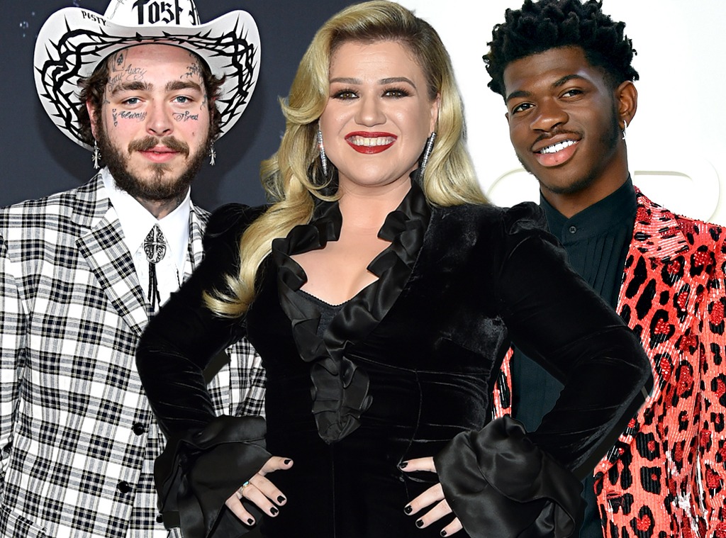 Kelly Clarkson, Post Malone, Lil Nas X