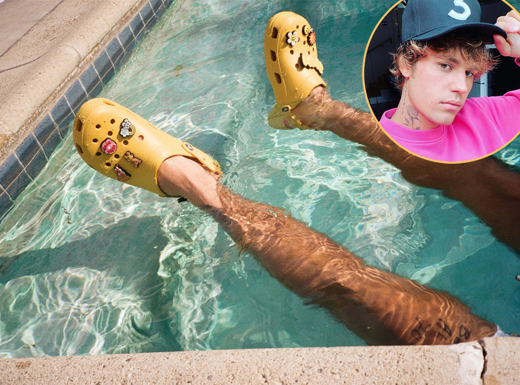 Justin Bieber's Crocs Are Here to Rock Your Croctober - E! Online