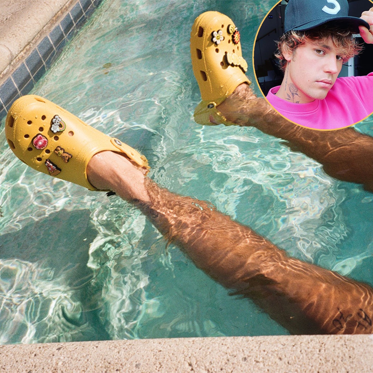 Crocs Celebrity Collabs Justin Bieber's Crocs Are Here To Rock