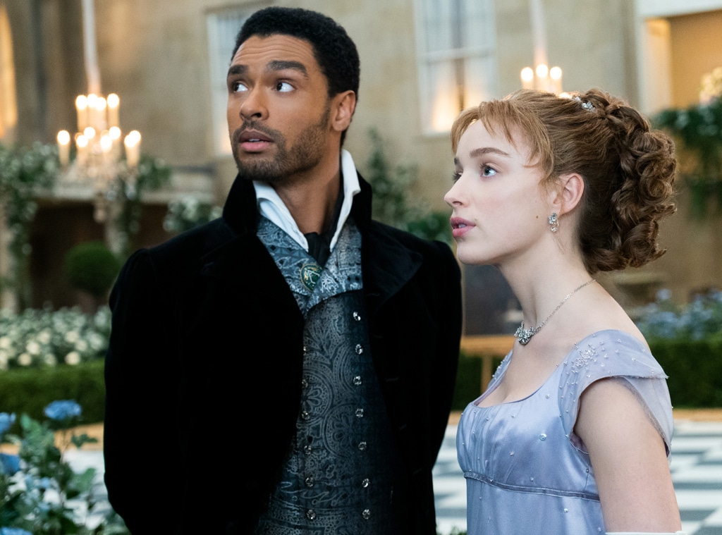 Regé-Jean Page, Phoebe Dynevor, Bridgerton, Season 1