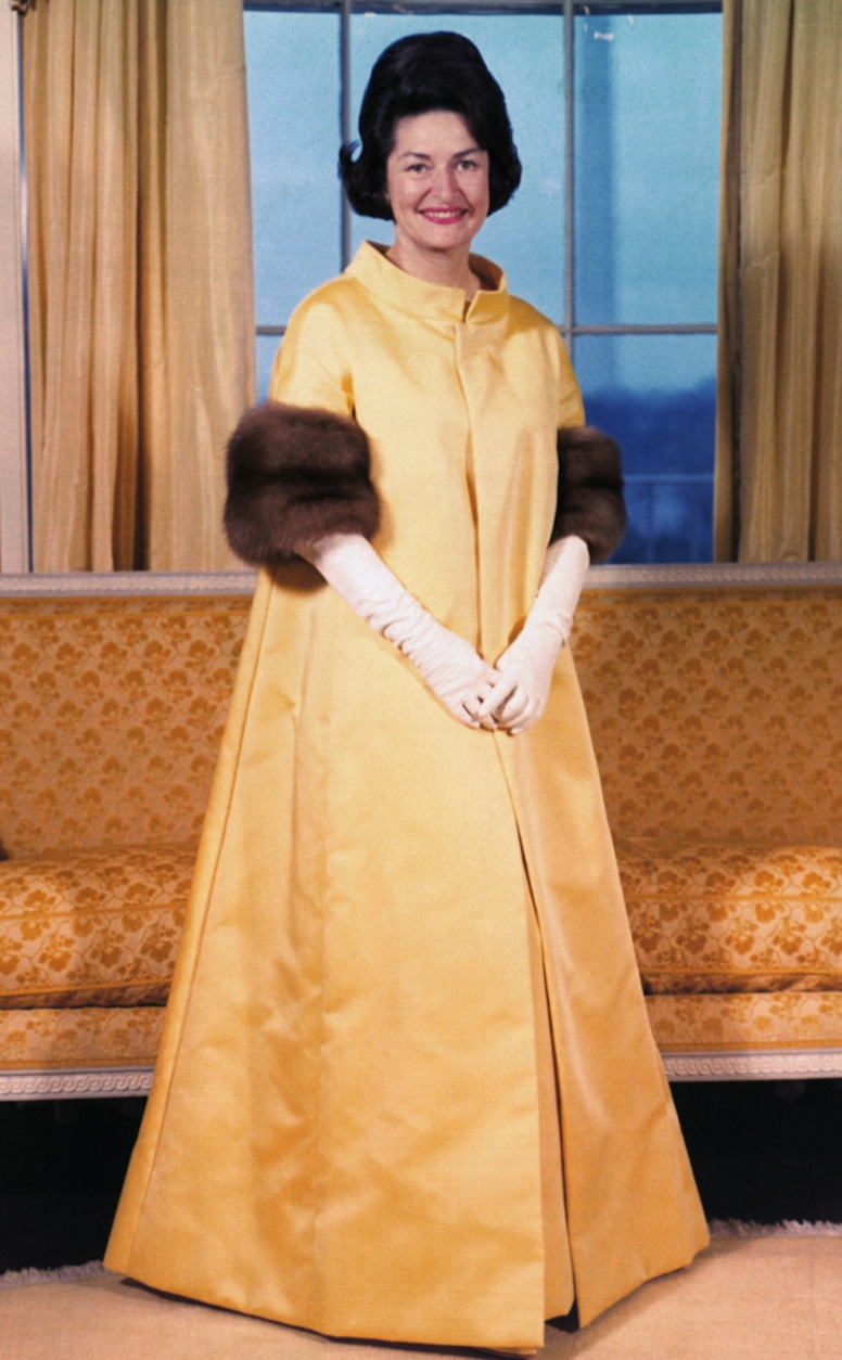 Lady Bird Johnson, Inaugural Ball Gown, Presidential Inauguration fashion