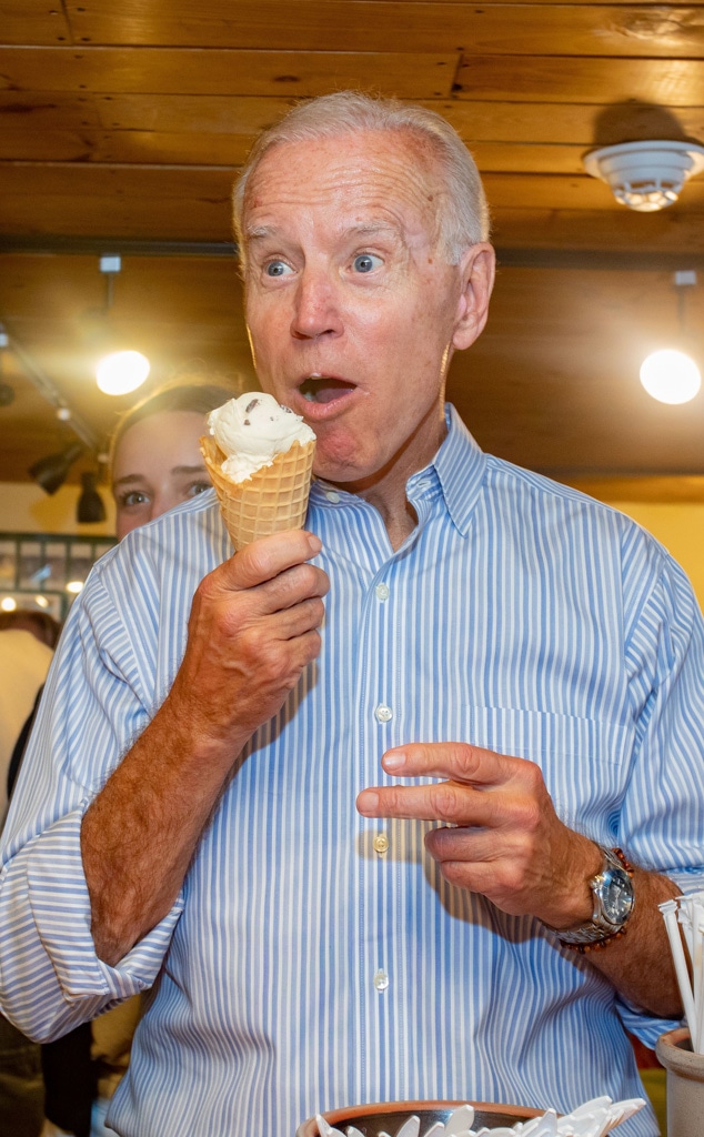 ujævnheder Frank Worthley petulance All the Times Joe Biden's Love for Ice Cream Melted Our Hearts - E! Online