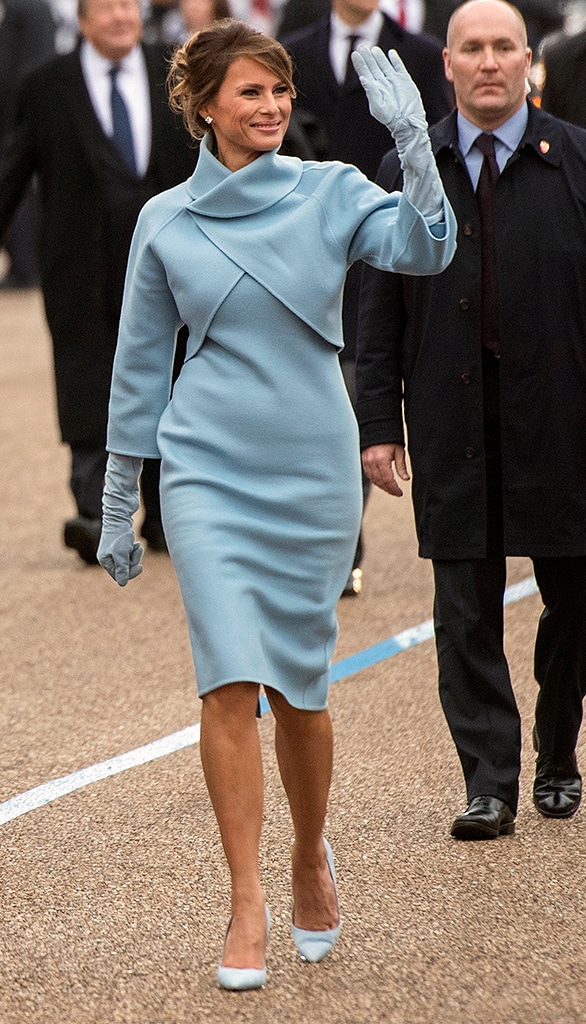 Melania Trump, Presidential Inauguration fashion
