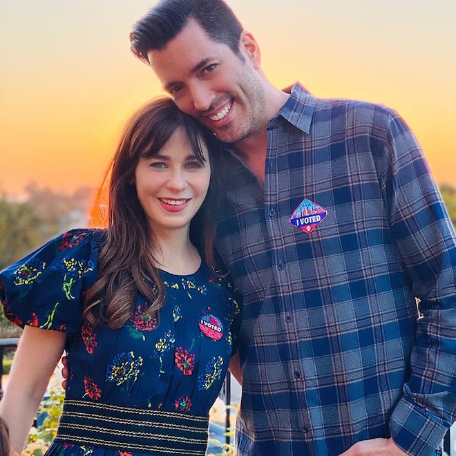 Zooey Deschanel, Jonathan Scott, Instagram