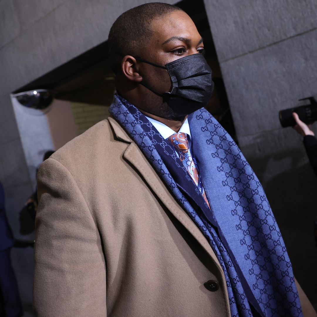 U.S. Capitol Riot Hero Eugene Goodman Escorts Kamala Harris at 2021 Presidential Inauguration