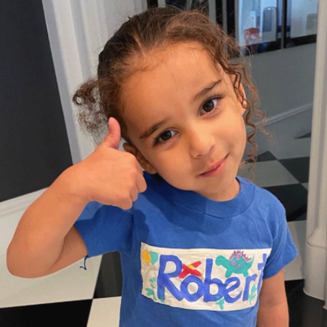 Rob Kardashian's Daughter Dream Will Melt Your Heart In Adorable Hand-Me-Down Outfit
