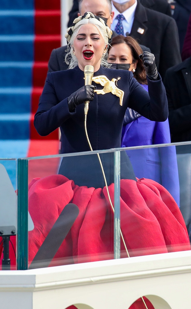 Lady Gaga, 2021 Presidential Inauguration