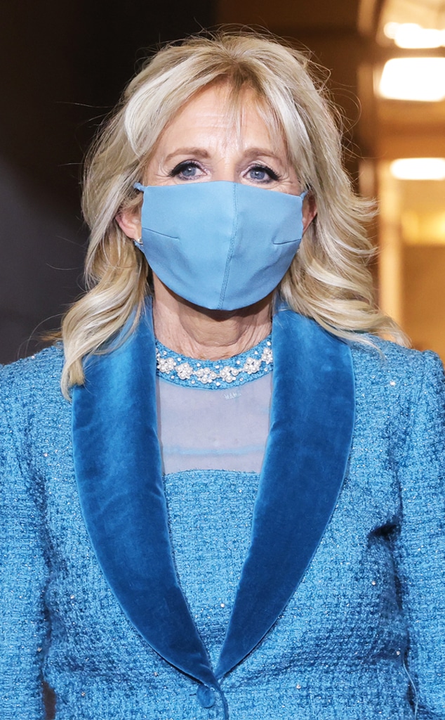Joe Biden, Jill Biden, 2021 Presidential Inauguration, Pearls