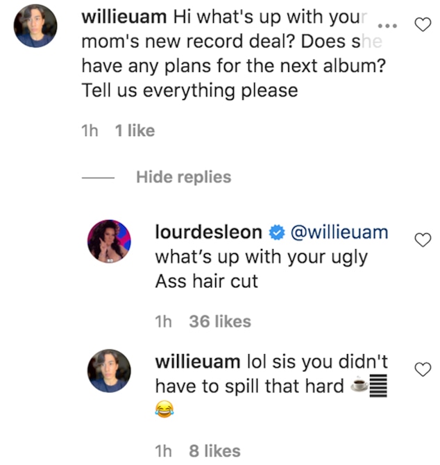 Lourdes Leon, Instagram