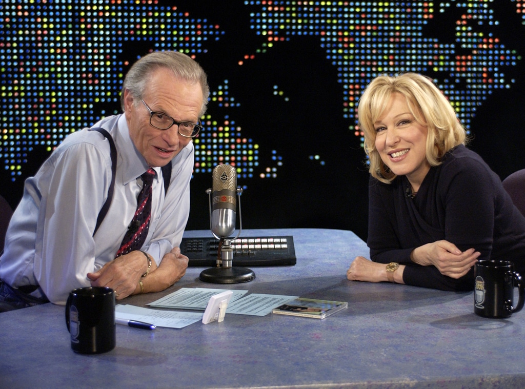 Larry King, Bette Midler, Larry King Live, CNN, 2003