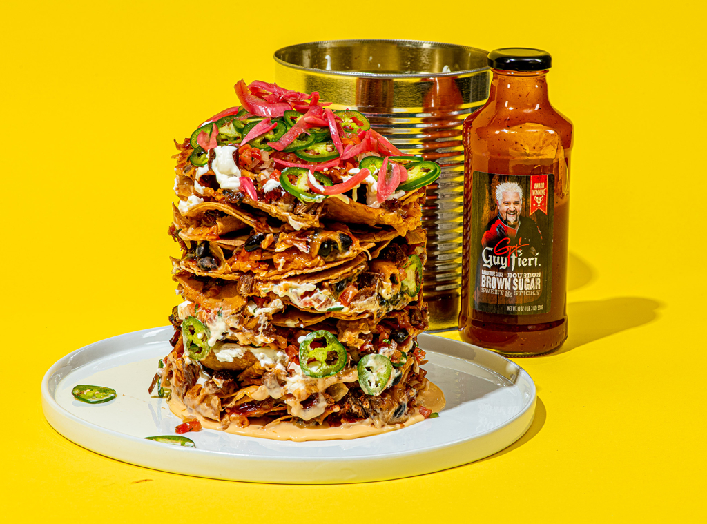 Get Guy Fieri S Trash Can Nachos More Delicious Super Bowl Treats E Online