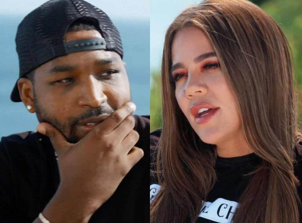  Khloe Kardashian and Tristan Thompson