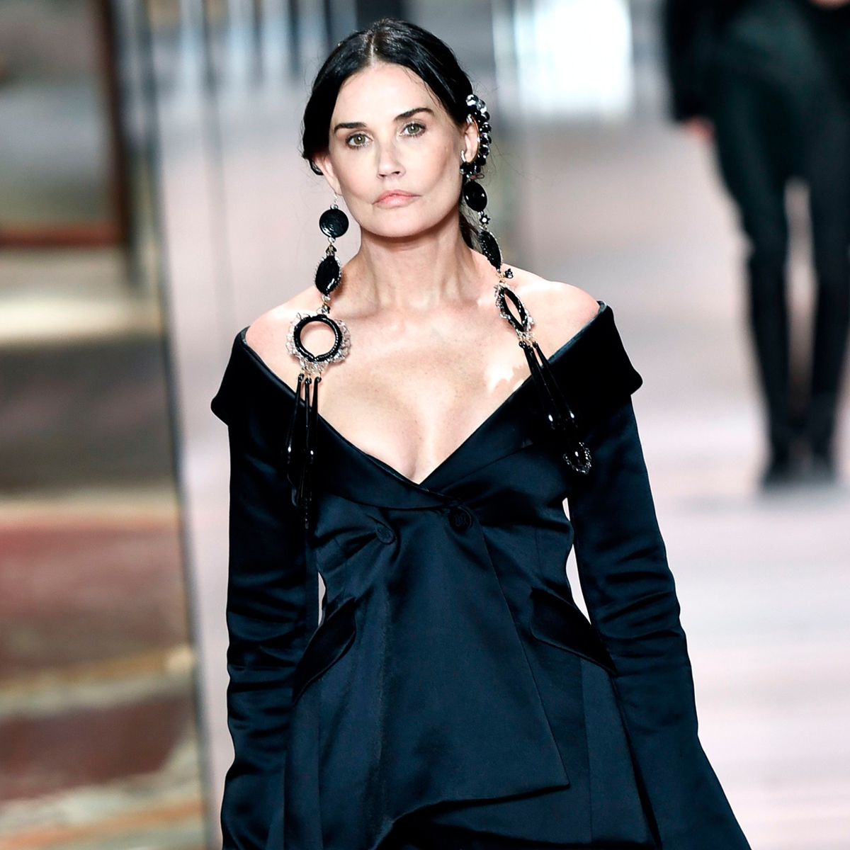Fendi spring / summer 2021 couture: Demi Moore, Bella Hadid and Kate Moss  bring star power to Paris catwalk