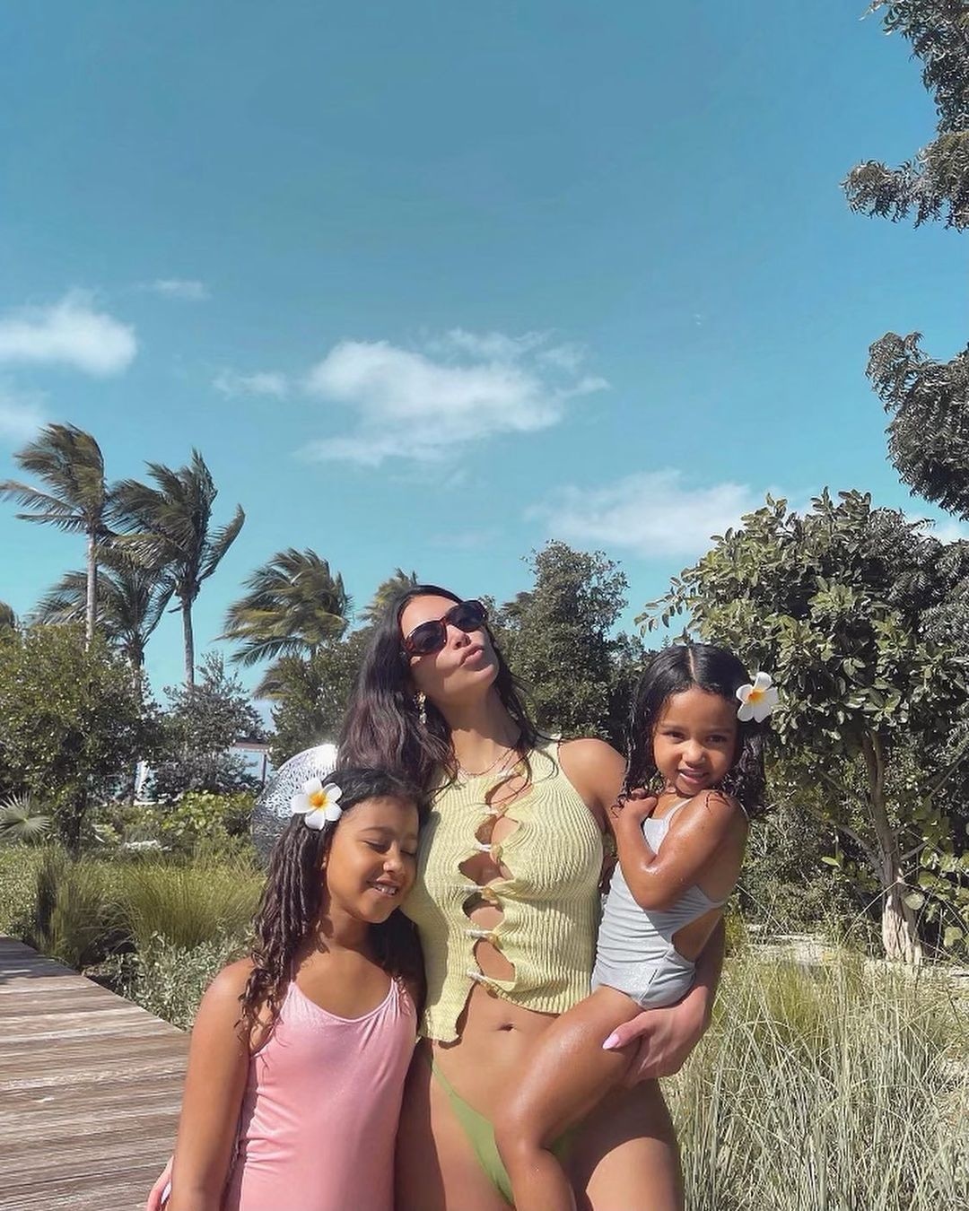 Kylie Jenner, Stormi Webster, Khloe Kardashian, Kim Kardashian Turks & Caicos Trip