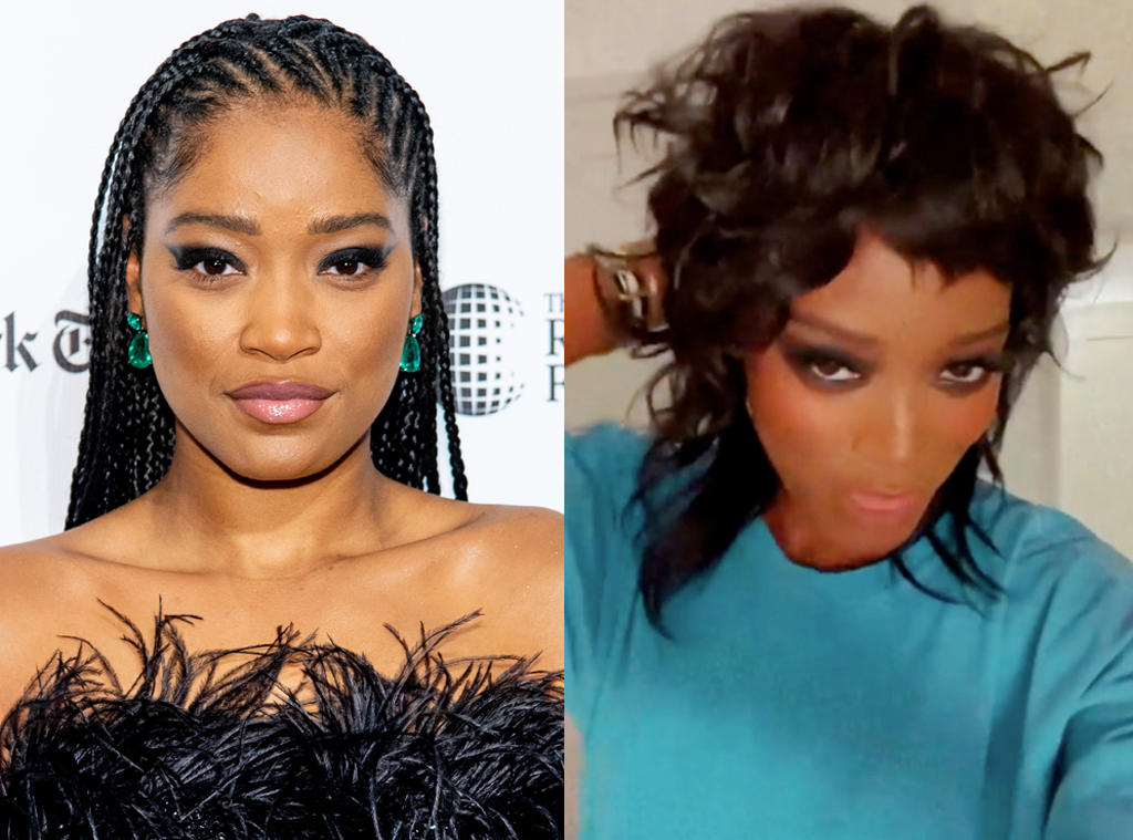 Keke Palmer Joins The Mullet Trend As She Debuts New Look For 2021 E Online