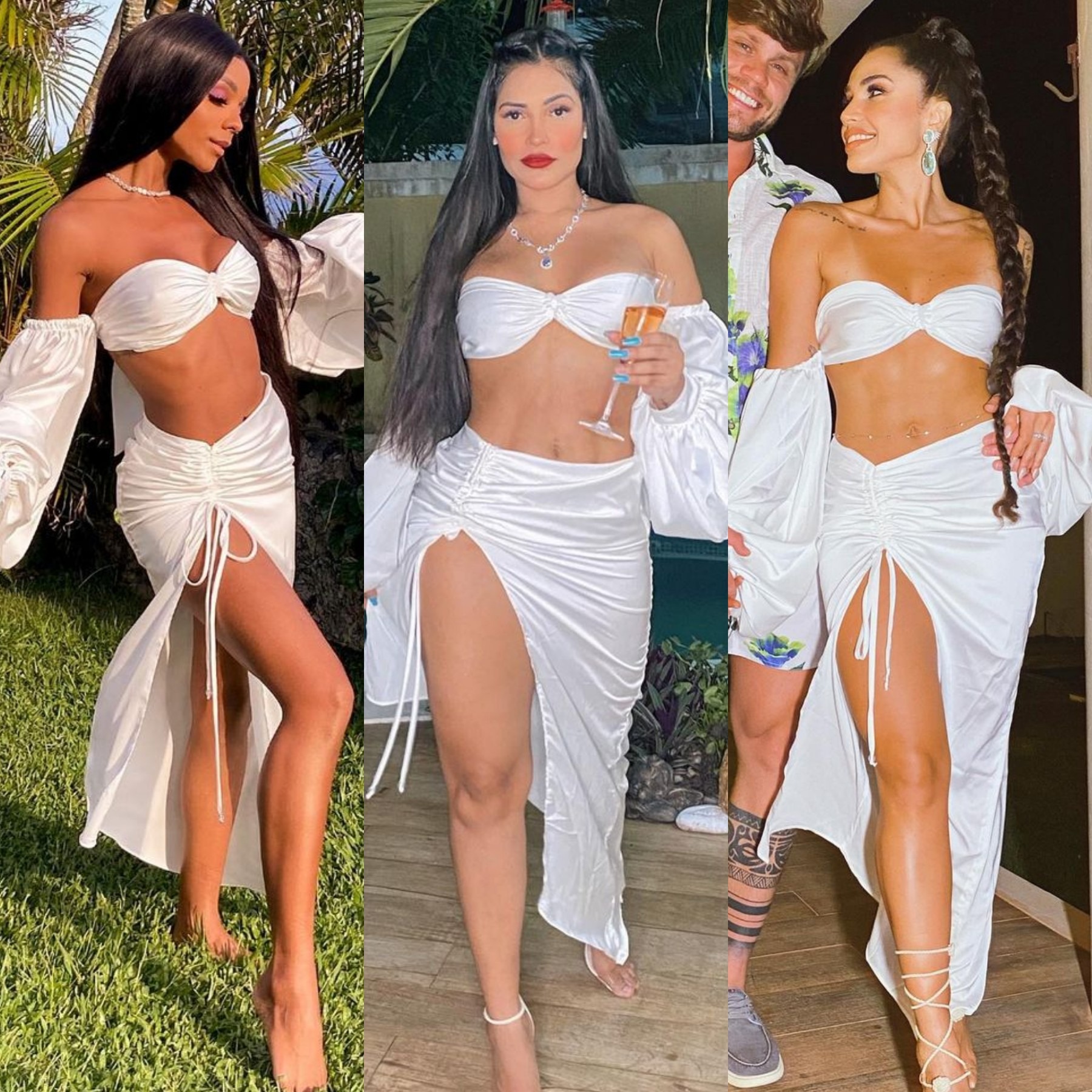 Looks repetidos, réveillon 2021
