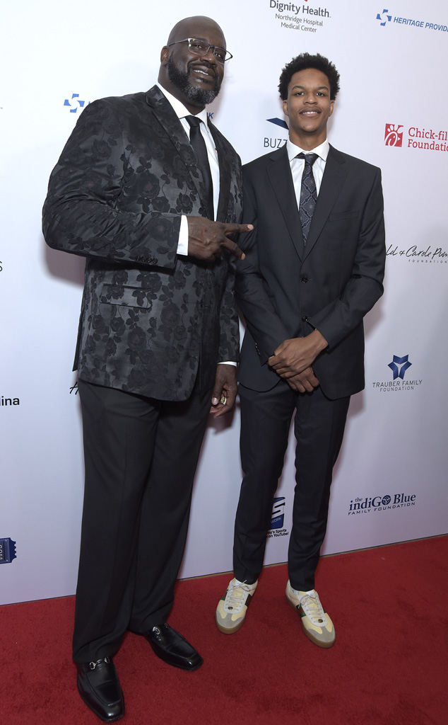 Shaquille O'Neal, Shareef O'Neal, Athletes and Sports Star Kids 