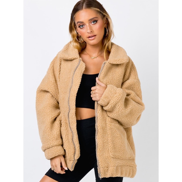 Princess polly teddy on sale jacket