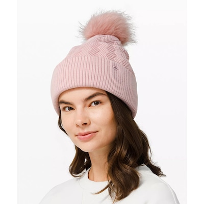 Sherpa weave pom beanie lululemon Clearance