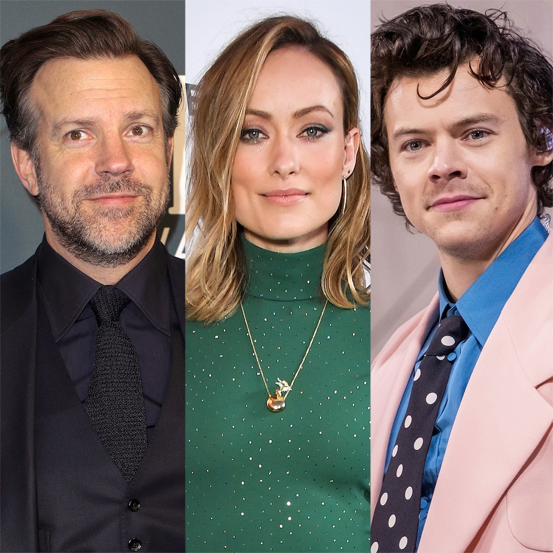 Jason Sudeikis Is Heartbroken Over Harry Styles And Olivia Wilde E Online Jason Sudeikis Is Heartbroken Over Harry Styles And Olivia Wilde E Online