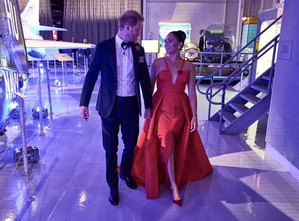 All The Fairytale Photos of Meghan Markle and Prince Harry's Rare Red Carpet  Appearance