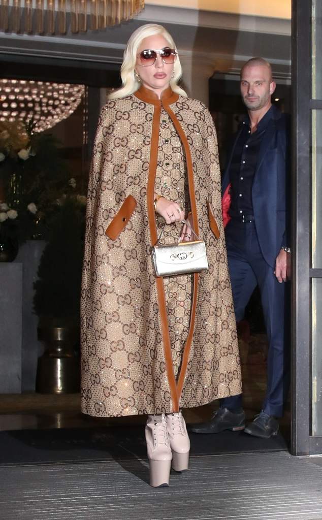 House of Gucci Lady Gaga Fur Coat