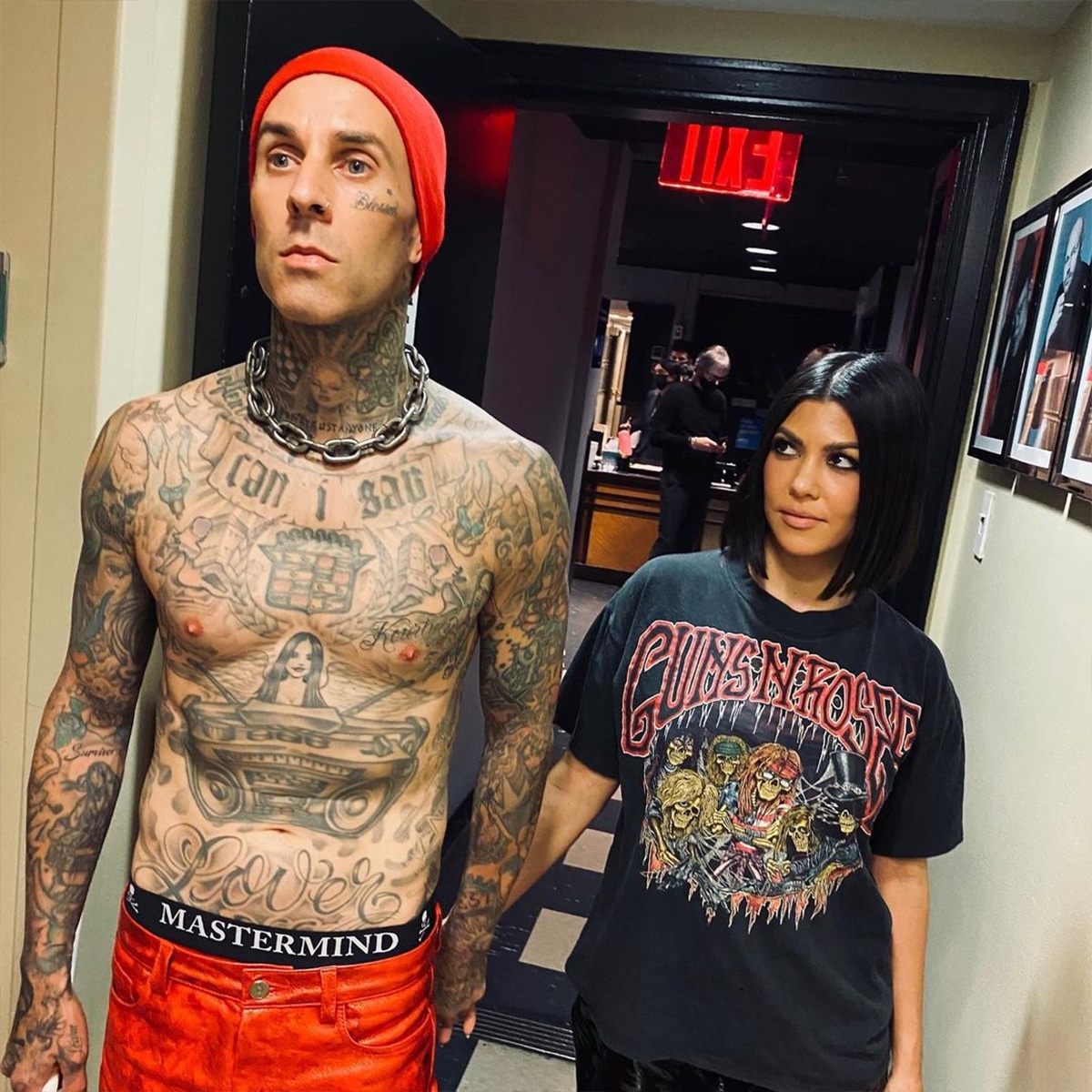 Kim Kardashian's Back Tattoos Revealed