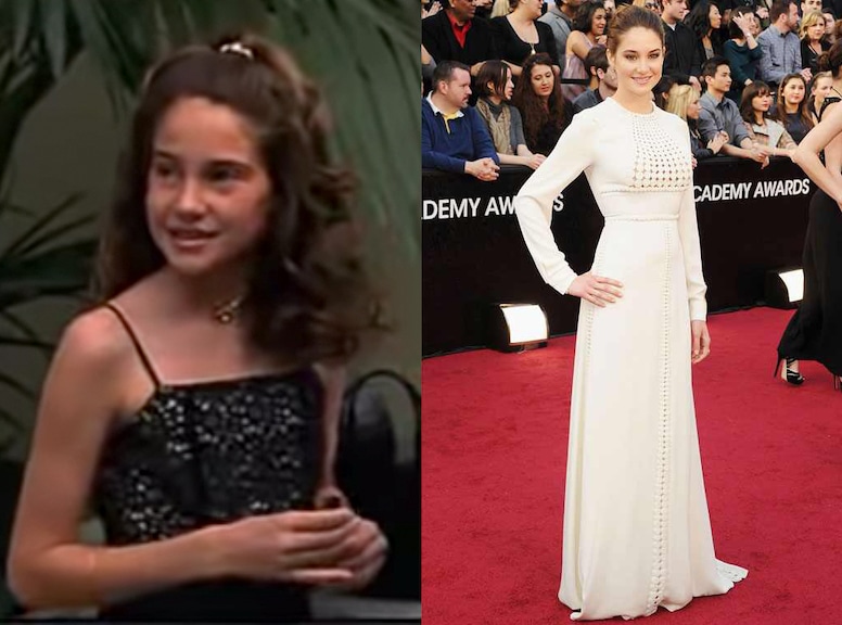 Shailene Woodley, The O.C., Oscars Red Carpet, Then and Now