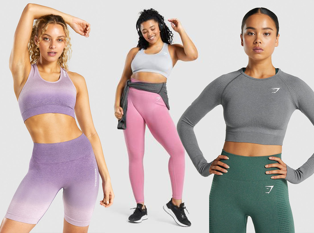 Gymshark leggings 2 tone size small, Women's Fashion, Activewear