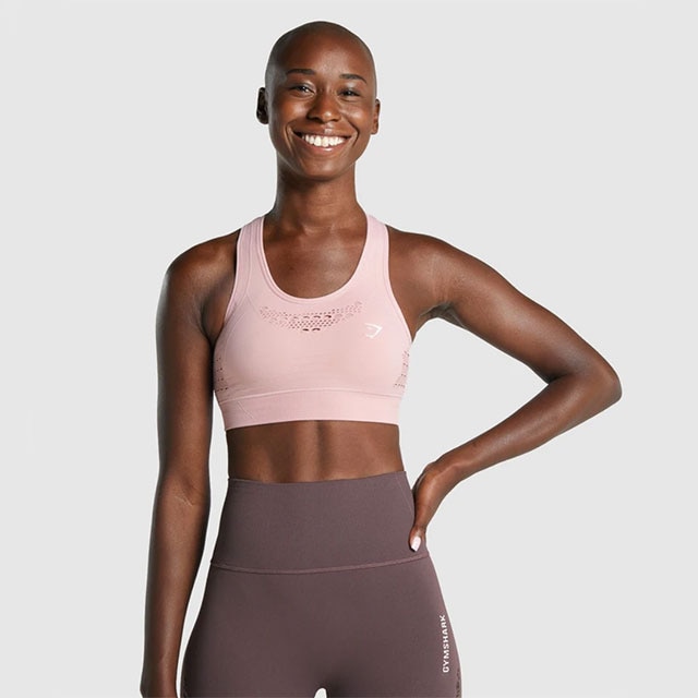 Buy Gymshark women sportswear fit energy seamless leggings rose taupe  Online