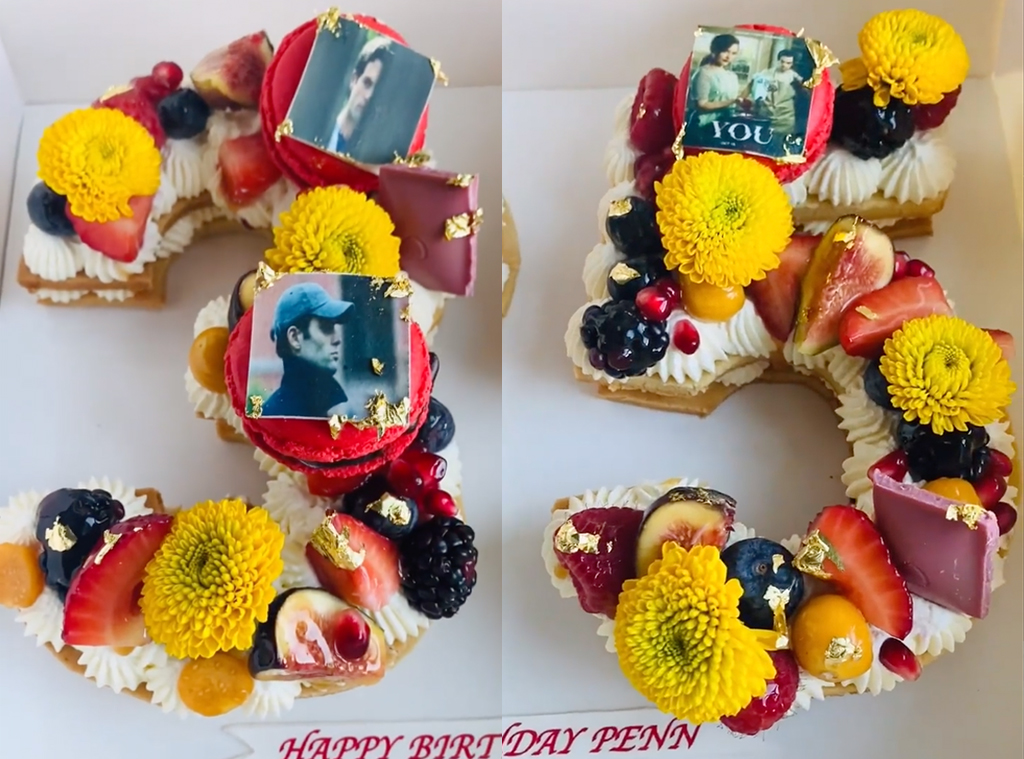 Penn Badgley’s Birthday Cake Is a Shrine to His You Character