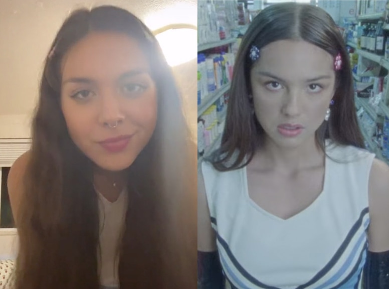 Shelby Andrade, Olivia Rodrigo Look-alike Idols linguini look alike, linguini ratatouille look alikes