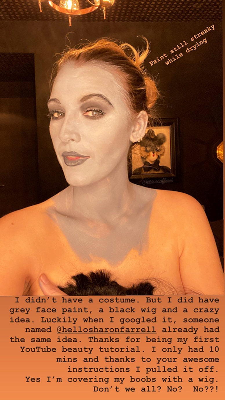 Blake Lively, 2021 Halloween Costume, Instagram Story