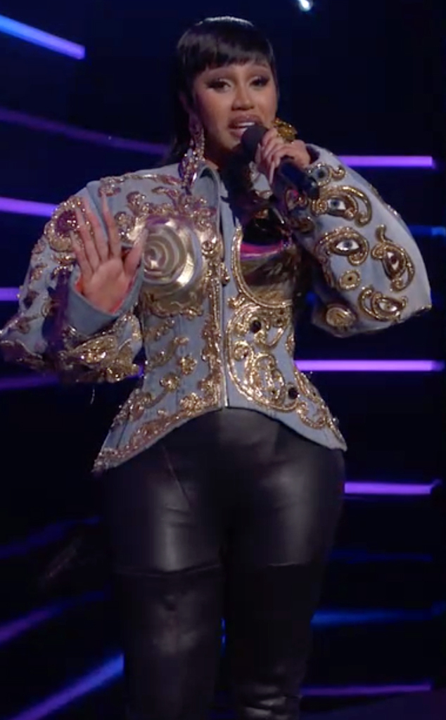 Cardi B, 2021 American Music Awards, Show