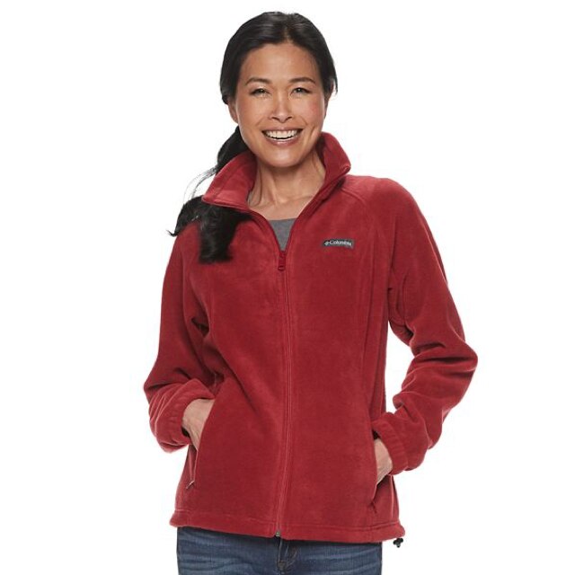 kohls plus size fleece jackets