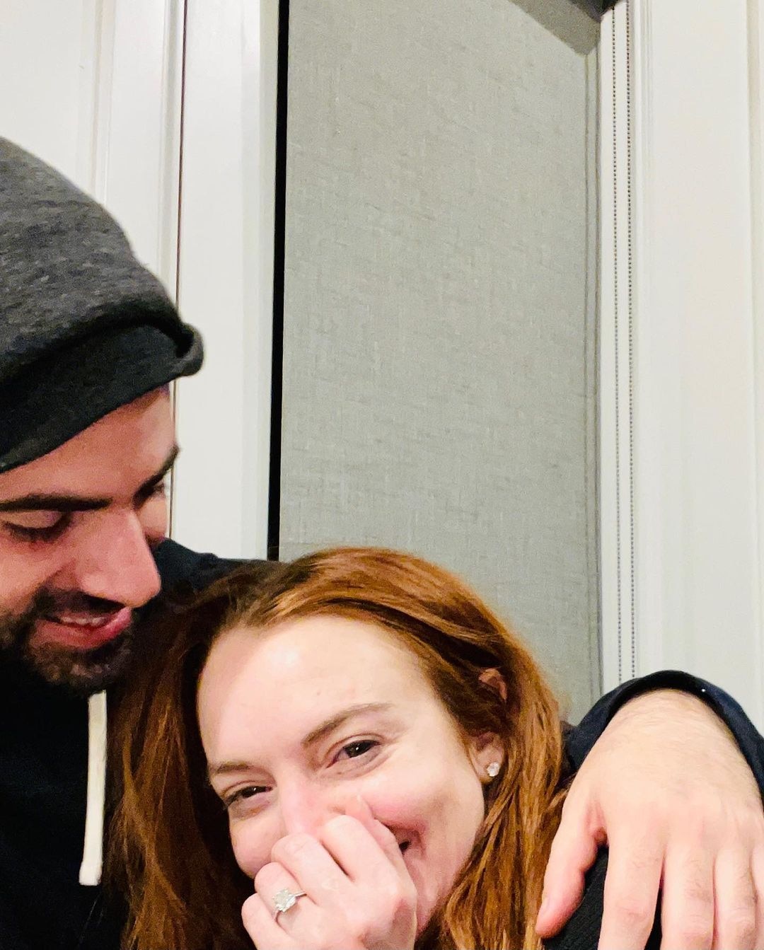 See Lindsay Lohan and Bader Shammas' Rare Red Carpet Date Night