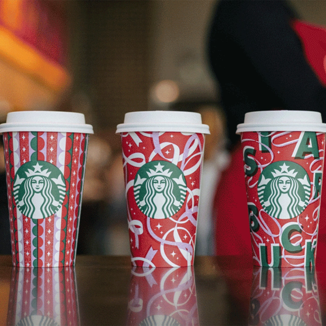 Look Back on Starbucks' Holiday Cups Over the Years