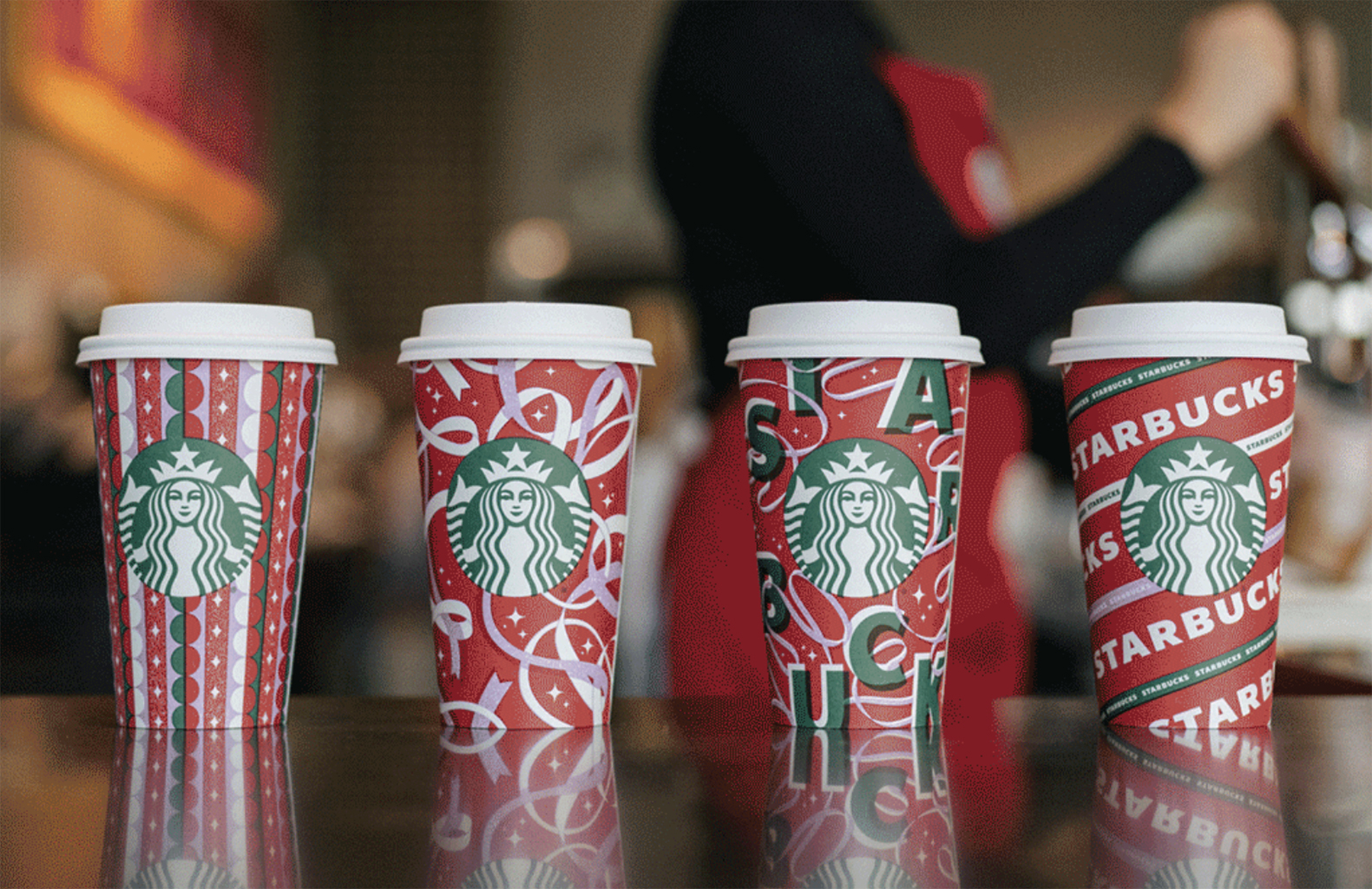 Starbucks' Red Cups Feature a Touch of Pink This Year — See the Holiday  Designs