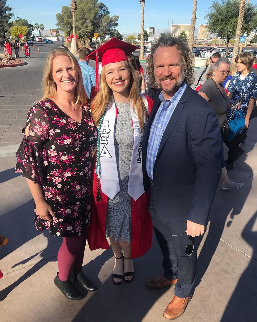 Kody Brown, Christine Brown, Aspyn Brown, Instagram, 2019
